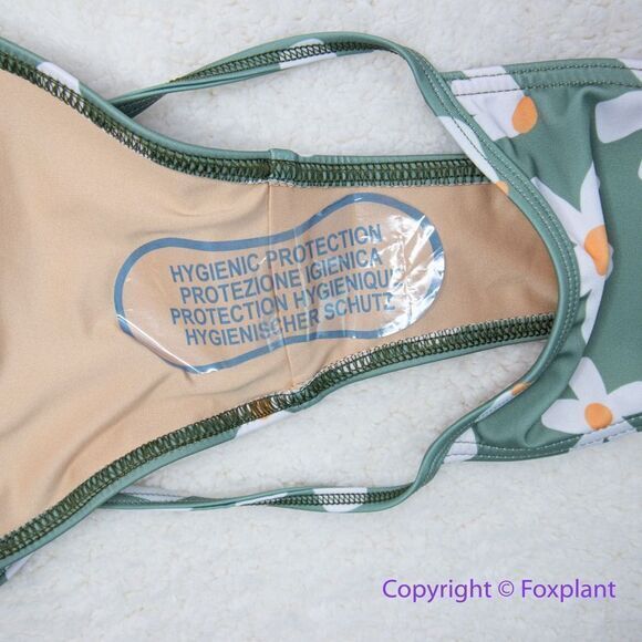 NEW Free People x Gnash Swim floral tri bikini bottoms, US size 6 - Picture 9 of 11